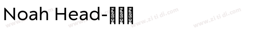 Noah Head字体转换
